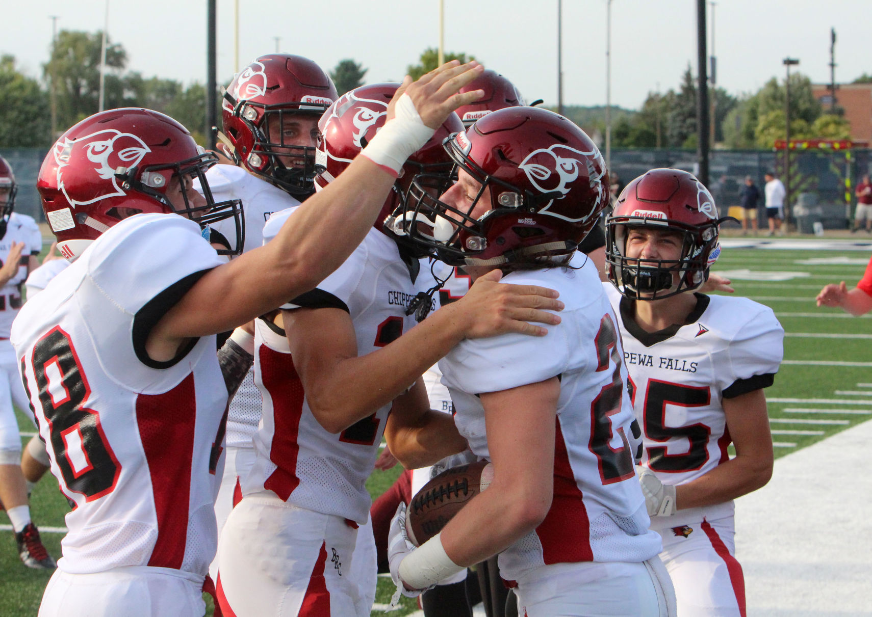Chi-Hi football at Menomonie 8-31-18